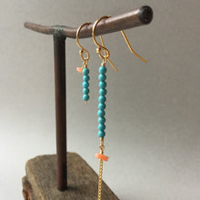 画像をギャラリービューアに読み込む, 練りトルコのアシンメトリーピアス