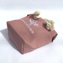 画像をギャラリービューアに読み込む, BRANCHES オリジナル トートバック *珊瑚刺繍入り*スモーキーコーラル~白刺繡