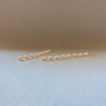 画像をギャラリービューアに読み込む, 【片耳専用】淡水パールロングピアス(ホワイト)