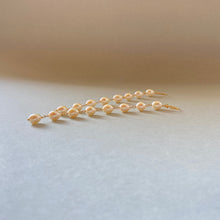 画像をギャラリービューアに読み込む, 【片耳専用】淡水パールロングピアス(ホワイト)