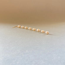 画像をギャラリービューアに読み込む, 【片耳専用】淡水パールロングピアス(ホワイト)