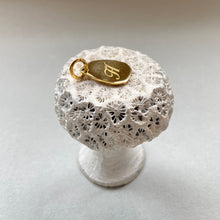 画像をギャラリービューアに読み込む, イニシャルチャーム(真鍮)