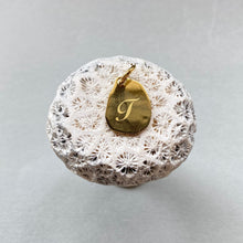 画像をギャラリービューアに読み込む, イニシャルチャーム(真鍮)