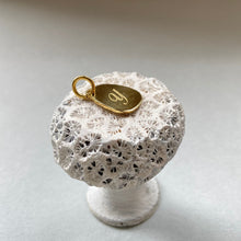 画像をギャラリービューアに読み込む, イニシャルチャーム(真鍮)