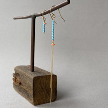 画像をギャラリービューアに読み込む, 練りトルコのアシンメトリーピアス