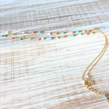画像をギャラリービューアに読み込む, 練りトルコの つぶつぶネックレス