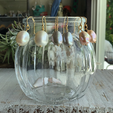 画像をギャラリービューアに読み込む, 淡水パールの1粒ピアス(ホワイト)