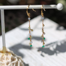 画像をギャラリービューアに読み込む, アベンチュリンのつぶつぶピアス