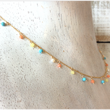 画像をギャラリービューアに読み込む, 練りトルコの つぶつぶネックレス