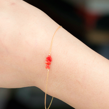 画像をギャラリービューアに読み込む, サルジ珊瑚ブレスレット