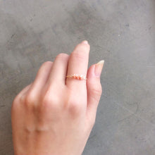 画像をギャラリービューアに読み込む, 深海珊瑚のチェーンリング【受注商品】