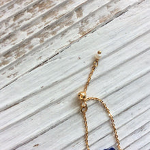 画像をギャラリービューアに読み込む, ラピスラズリのチェーンリング【受注商品】