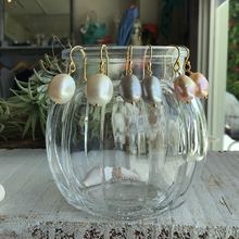 画像をギャラリービューアに読み込む, 淡水パールの1粒ピアス(ピンク)