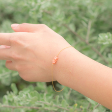 画像をギャラリービューアに読み込む, 深海珊瑚ブレスレット