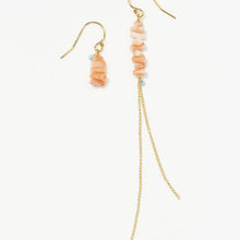 画像をギャラリービューアに読み込む, 深海珊瑚のアシンメトリーピアス