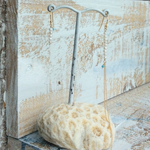 画像をギャラリービューアに読み込む, 淡水パールと練りトルコのアシンメトリーピアス