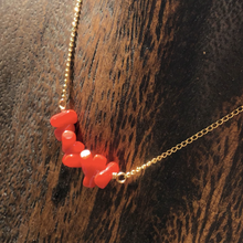 画像をギャラリービューアに読み込む, サルジ珊瑚ネックレス