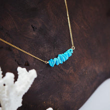 画像をギャラリービューアに読み込む, ターコイズネックレス