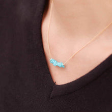 画像をギャラリービューアに読み込む, ターコイズネックレス