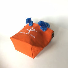 画像をギャラリービューアに読み込む, BRANCHES オリジナル　トートバッグ　＊珊瑚刺繍入り＊キャロット(白刺繡、青紐)
