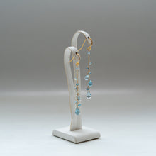 画像をギャラリービューアに読み込む, ✨NEW【11月の誕生石】ブルートパーズのチェーンピアス
