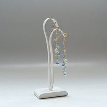 画像をギャラリービューアに読み込む, ✨NEW【11月の誕生石】ブルートパーズのチェーンピアス
