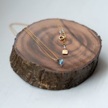 画像をギャラリービューアに読み込む, ✨NEW【11月誕生石】ブルートパーズのネックレス/ブリオレットカット
