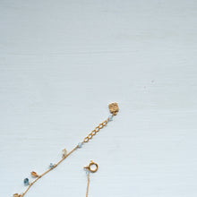 画像をギャラリービューアに読み込む, ✨NEW【11月誕生石】ブルートパーズのリーフカット/粒々ブレスレット
