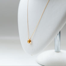 画像をギャラリービューアに読み込む, ✨NEW【11月誕生石】シトリンのネックレス/マロンカット
