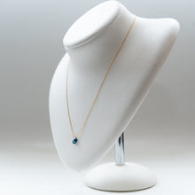 画像をギャラリービューアに読み込む, ✨NEW【11月誕生石】ブルートパーズのネックレス/マロンカット
