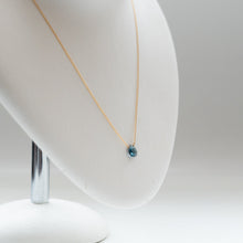 画像をギャラリービューアに読み込む, ✨NEW【11月誕生石】ブルートパーズのネックレス/マロンカット
