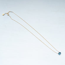 画像をギャラリービューアに読み込む, ✨NEW【11月誕生石】ブルートパーズのネックレス/マロンカット
