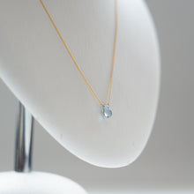 画像をギャラリービューアに読み込む, ✨NEW【11月誕生石】ブルートパーズのネックレス/ブリオレットカット
