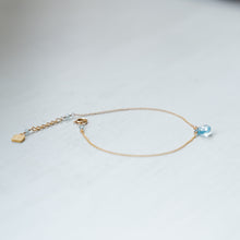 画像をギャラリービューアに読み込む, ✨NEW【11月誕生石】ブルートパーズのブレスレット/ペアシェイプ
