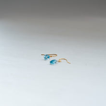 画像をギャラリービューアに読み込む, ✨NEW【11月の誕生石】ブルートパーズの一粒ピアス
