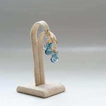 画像をギャラリービューアに読み込む, ✨NEW【11月の誕生石】ブルートパーズのブーケピアス
