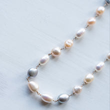 画像をギャラリービューアに読み込む, ✨NEW✨　淡水パール・ロングネックレス（ラリエット）
