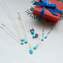 画像をギャラリービューアに読み込む, ✨NEW【12月誕生石】ターコイズのブレスレット（ペアシェイプ）
