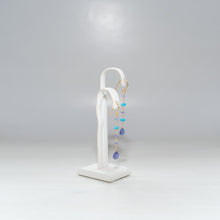 画像をギャラリービューアに読み込む, 【12月誕生石】タンザナイト ロングピアス
