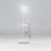 画像をギャラリービューアに読み込む, 【12月誕生石】タンザナイト ロングピアス
