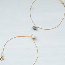 画像をギャラリービューアに読み込む, ✨NEW【3月誕生石】　アクアマリン・珊瑚チャームブレスレット
