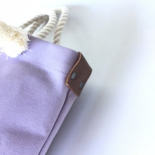 画像をギャラリービューアに読み込む, BRANCHES オリジナル　トートバッグМ　＊珊瑚刺繍入り＊ウィステリア(グレー刺繍、白紐）
