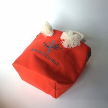 画像をギャラリービューアに読み込む, BRANCHES オリジナル　トートバッグS　＊珊瑚刺繍入り＊キャロット（グレー刺繍、白紐）
