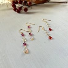 画像をギャラリービューアに読み込む, オパールのピアス
