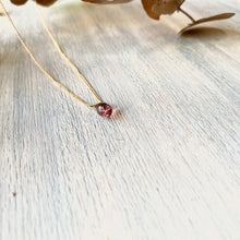 画像をギャラリービューアに読み込む, 【10月誕生石】トルマリンのネックレス/ブリオカット

