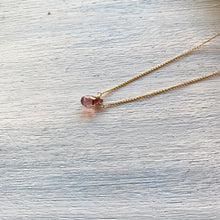 画像をギャラリービューアに読み込む, 【10月誕生石】トルマリンのネックレス/ブリオカット
