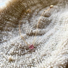 画像をギャラリービューアに読み込む, トルマリンのブレスレット/ピンク
