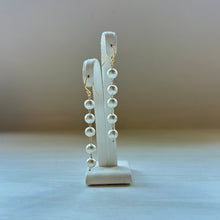 画像をギャラリービューアに読み込む, ✨NEW　コットンパール5粒ピアス（5ミリ）
