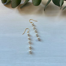 画像をギャラリービューアに読み込む, ✨NEW　コットンパール5粒ピアス（5ミリ）

