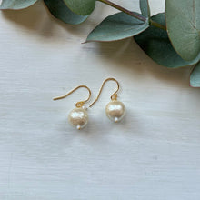 画像をギャラリービューアに読み込む, ✨NEW　コットンパール1粒ピアス（10ミリ）
